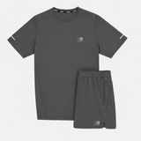 Karrimor Run T-Shirt / Shorts Set - Charcoal