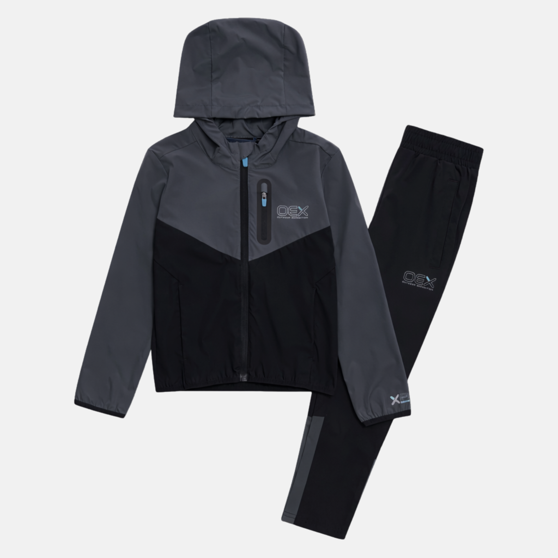 Fell Tracksuit Charcoal Black