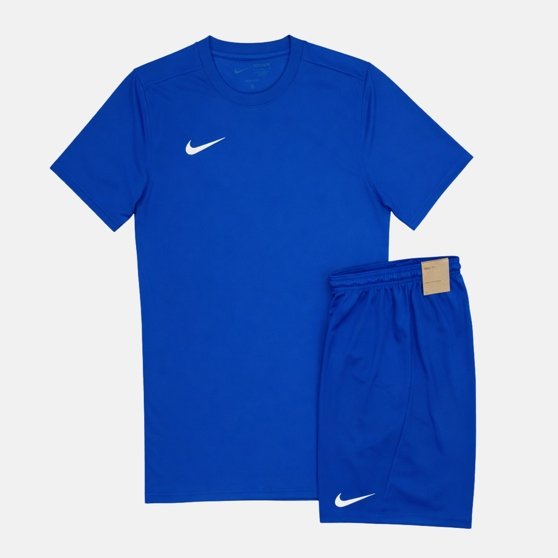 Dri Fit Tshirt Shorts Set Royal Blue
