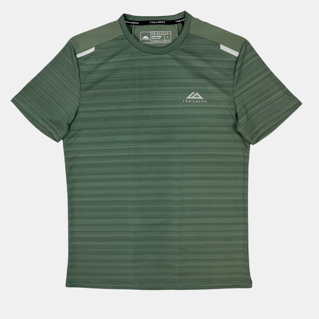 Trailberg Cloud AW24 T-Shirt - Forest Green