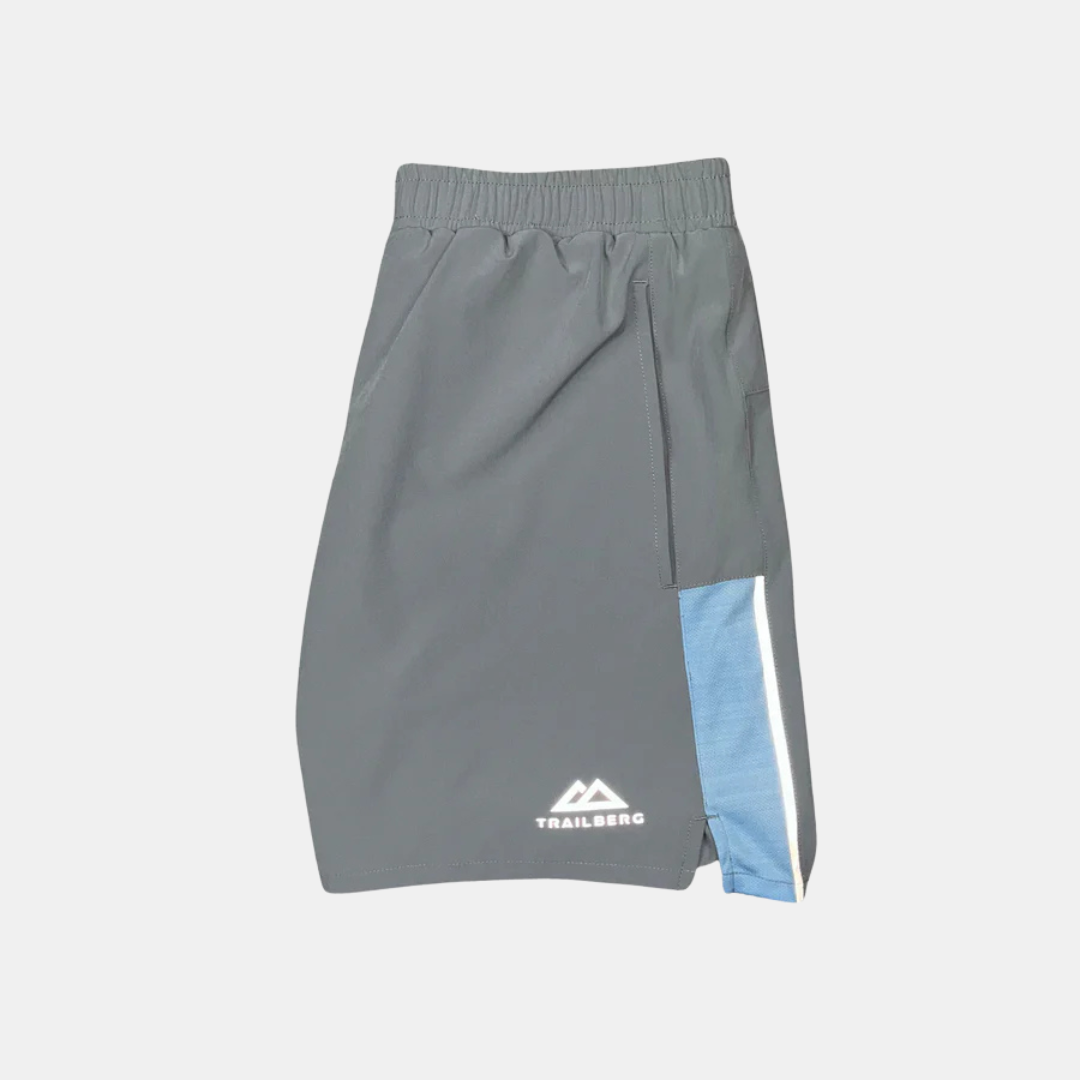 Trailberg Cloud SS24 Shorts - Grey/Sky Blue