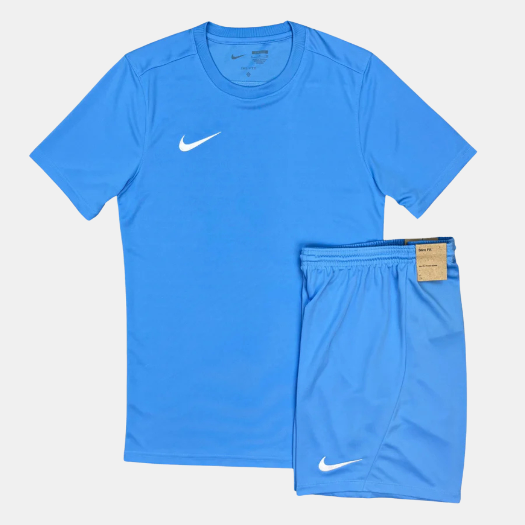 Nike Dri Fit Tshirt Shorts Set University Blue