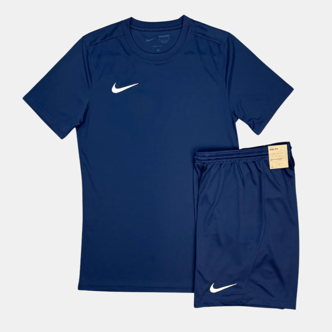 Nike Dri-Fit Tshirt / Shorts Set - Midnight Blue / Navy