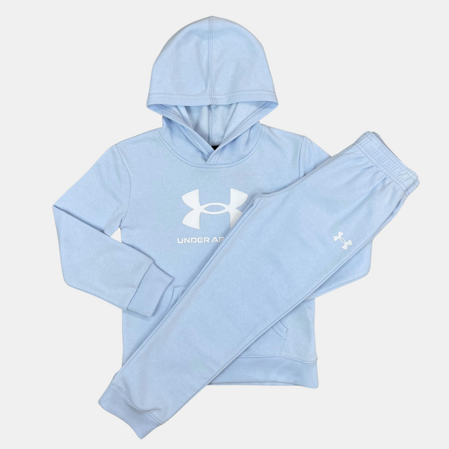 Under Armour Junior Logo Tracksuit - Baby Blue