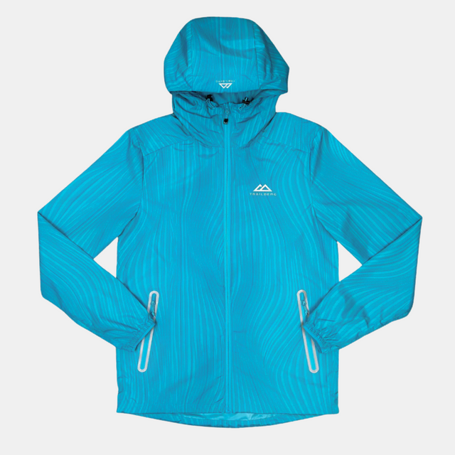 Trailberg Vertex Windbreaker - Aqua/Scuba Blue