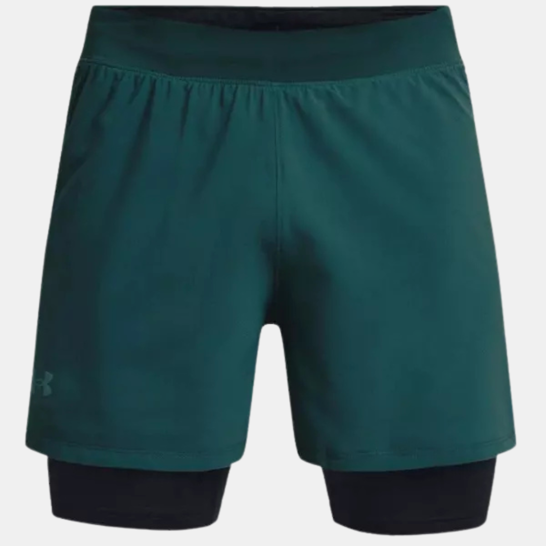 Under Armour Iso-Chill 2-in-1 Shorts - Teal