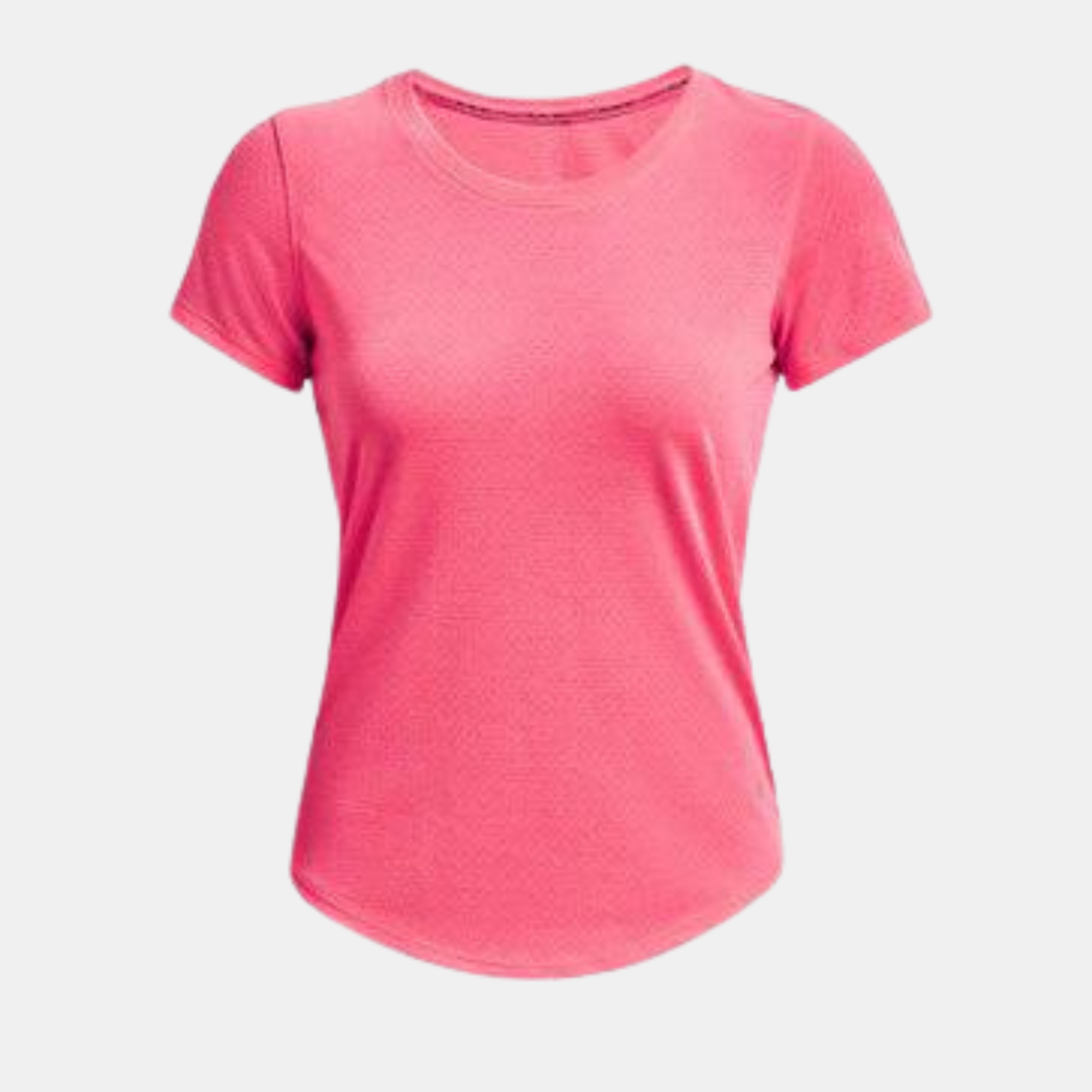 Under Armour Streaker T shirt Neon Pink