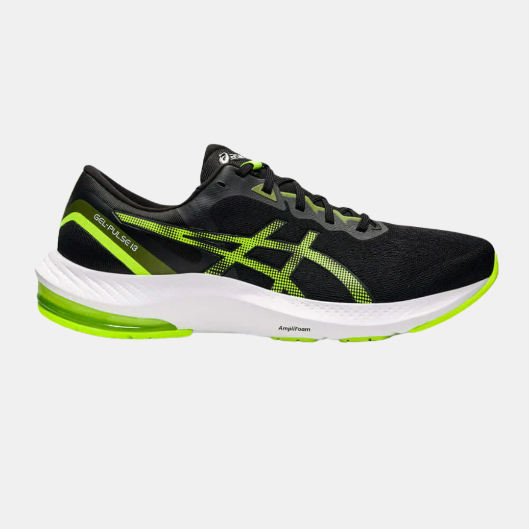 Asics Gel Pulse 13 Running Trainers - Black Neon