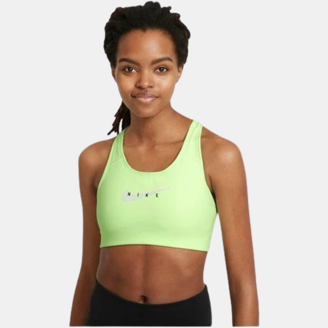 Nike Women's Swoosh Sports Bra - Neon