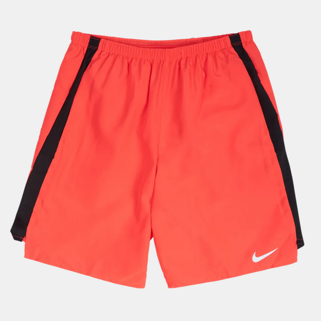 Nike Brief-Lined Challenger Shorts 9" - Crimson Red / Black