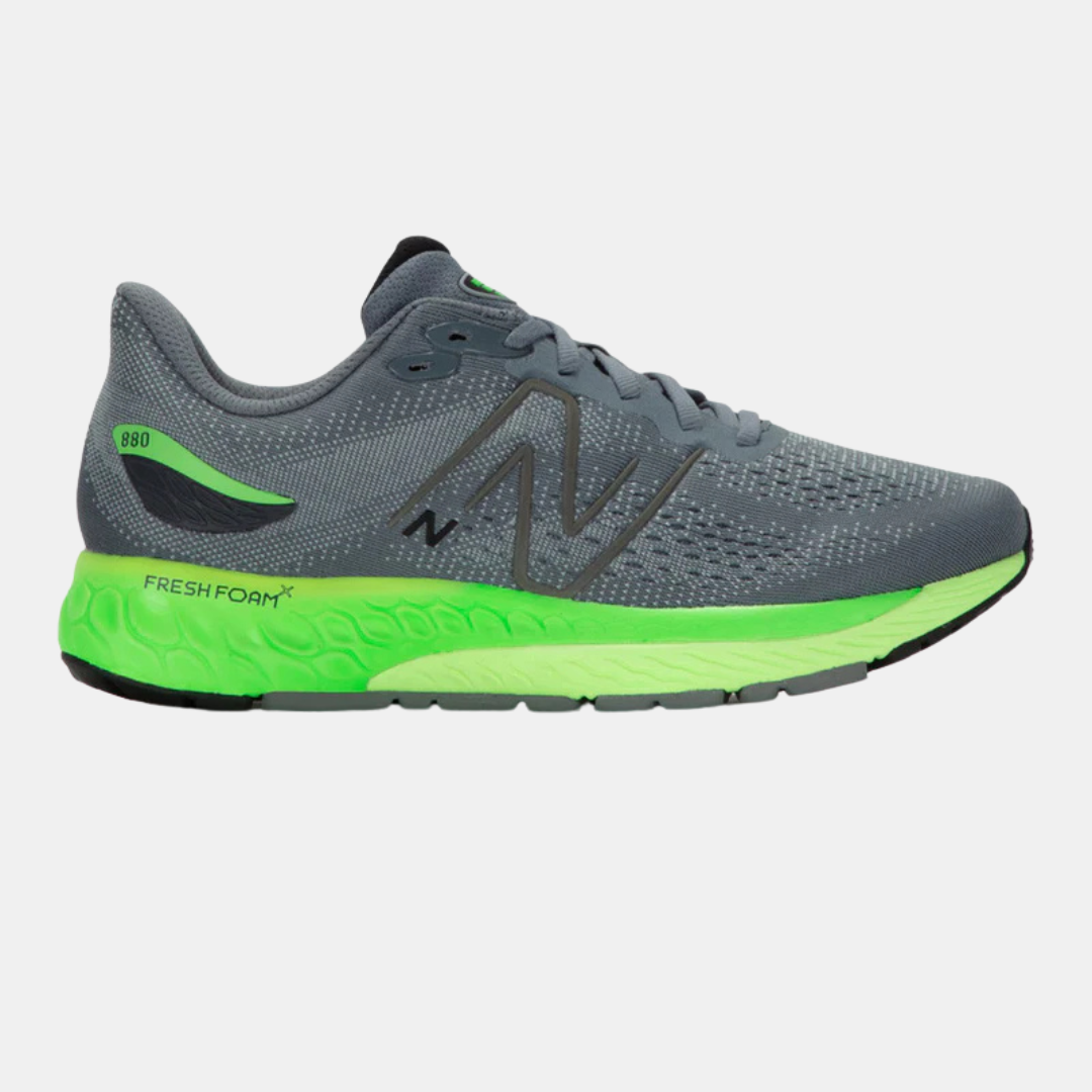 New Balance Fresh Foam 880v12 Running Trainers Grey Green