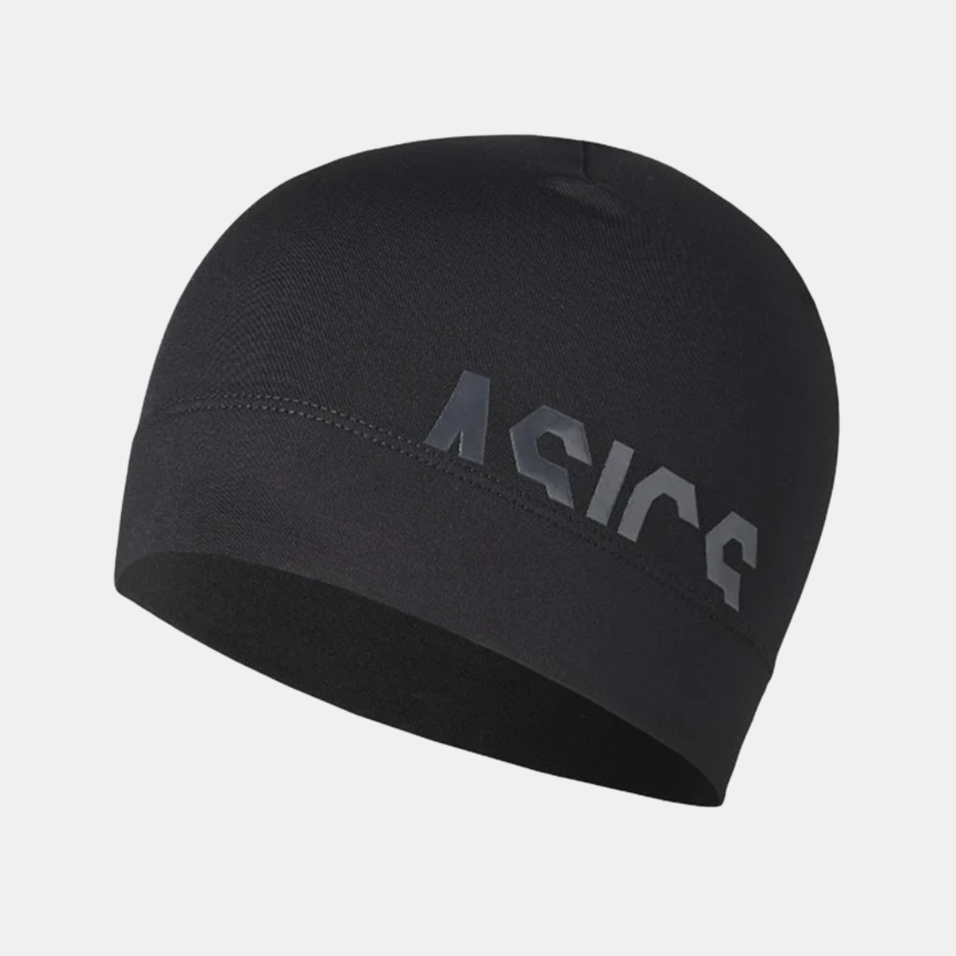 ASICS LOGO BEANIE - BLACK