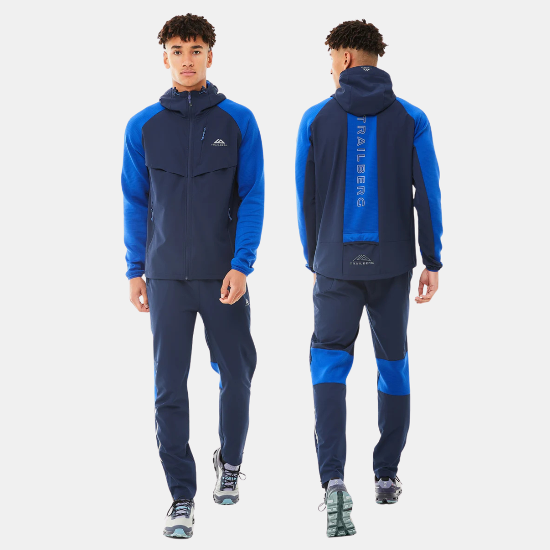 Trailberg Rapid Dash Tracksuit - Navy / Cobalt