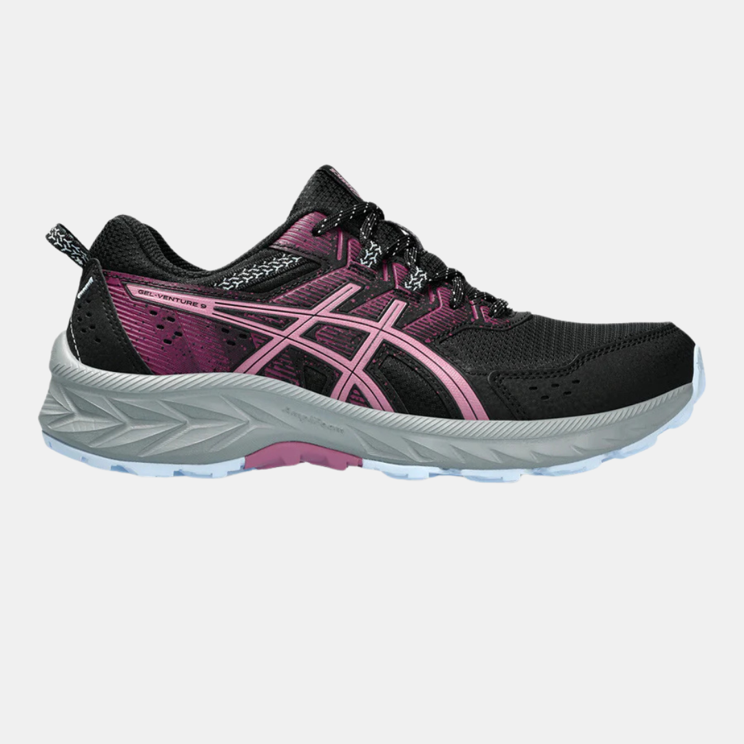 ASICS Gel Venture 9 Women s Trail Trainers Pink Light Blue 4