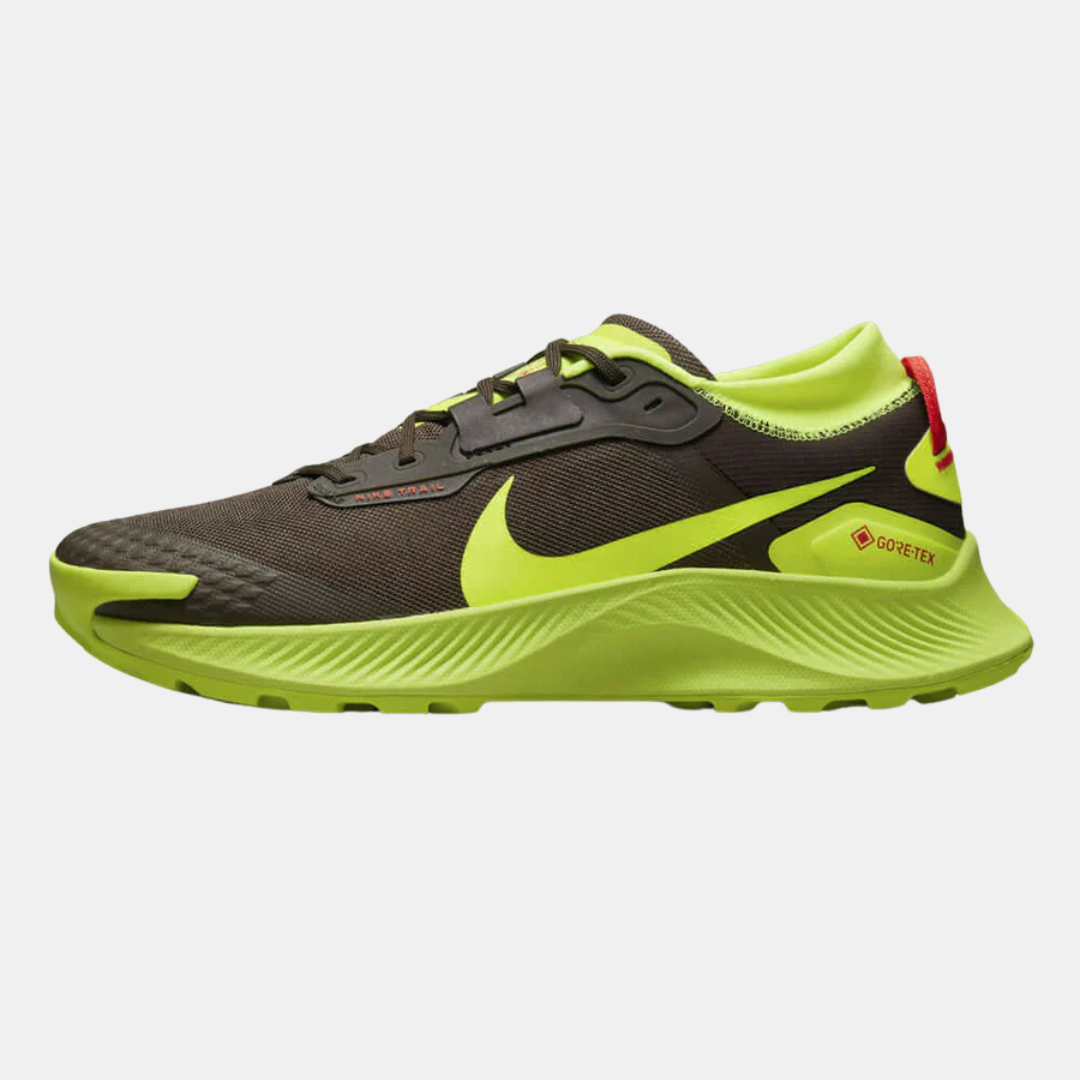 Nike Pegasus Trail 3 Gore Tex Trail Running Trainers - Brown / Volt