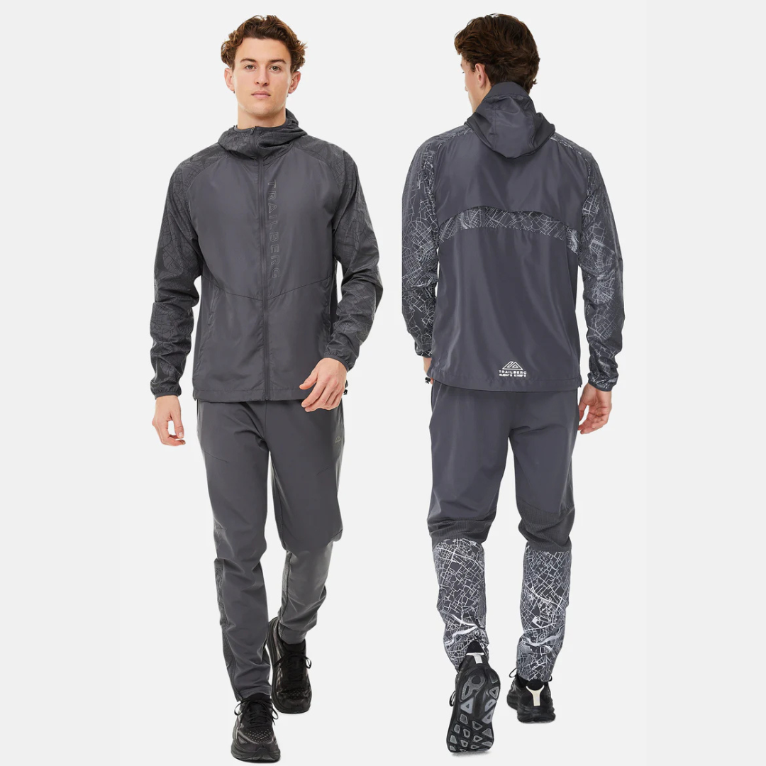 Trailberg Geneva Tracksuit - Charcoal Grey