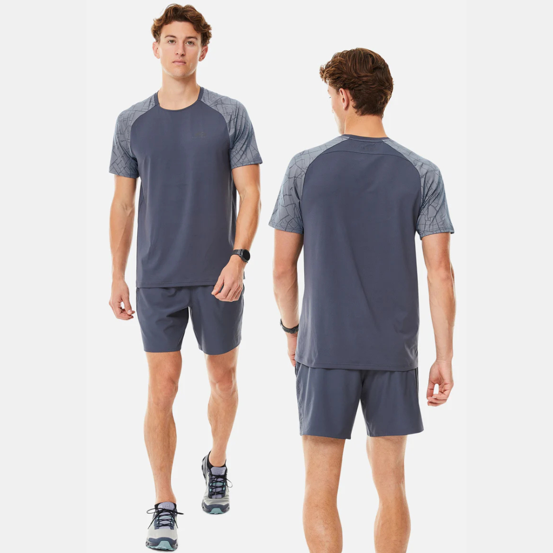 Trailberg Geneva T-Shirt / Shorts Set - Ombre Blue