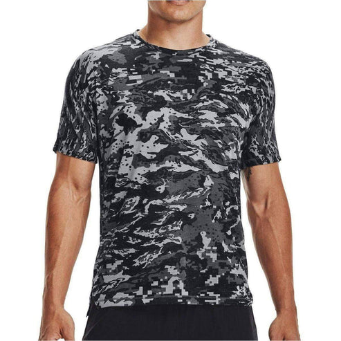 Under Armour Breeze Running T-Shirt - Grey Camo