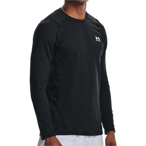 Under Armour ColdGear Fitted Long Sleeve T-Shirt - Black