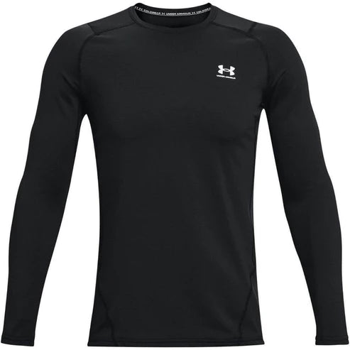 Under Armour ColdGear Fitted Long Sleeve T-Shirt - Black