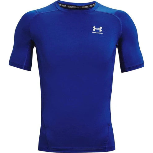 Under Armour HeatGear Compression T-Shirt - Royal Blue