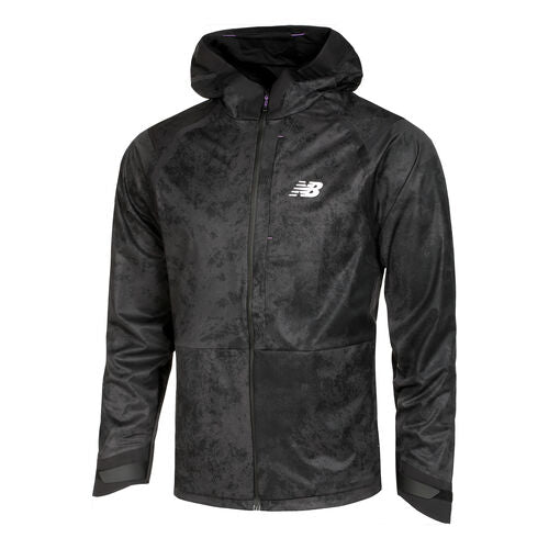 NEW BALANCE ALL-TERRAIN WATERPROOF JACKET - BLACK CAMO