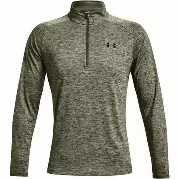 Under Armour Tech 2.0 Half Zip - Khaki Green