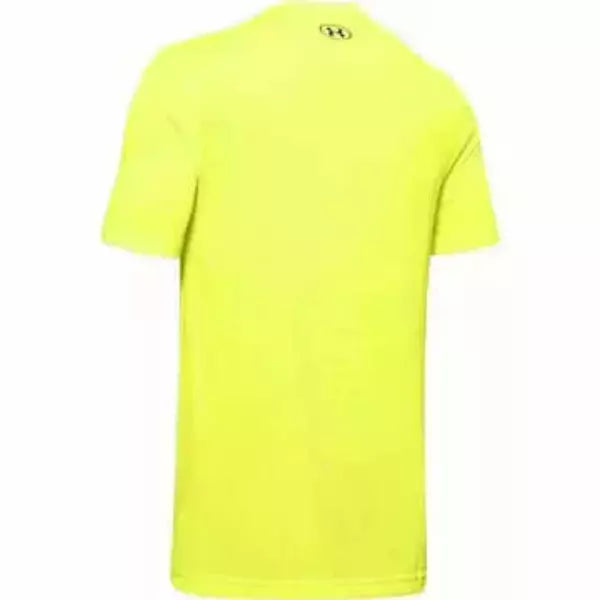 Under Armour Seamless Wave Short Sleeve Mens Training Top - YELLOW