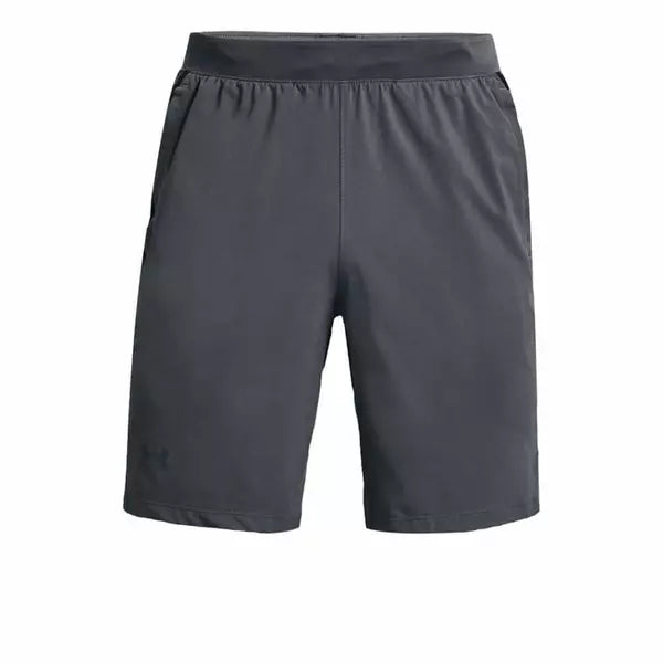 UNDER ARMOUR LAUNCH SW 9 INCH SHORTS - PITCH GREY