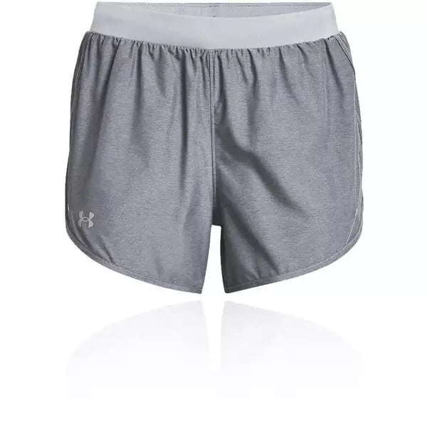 UNDER ARMOUR FLY BY 2.0 WOMEN'S SHORTS - GREY