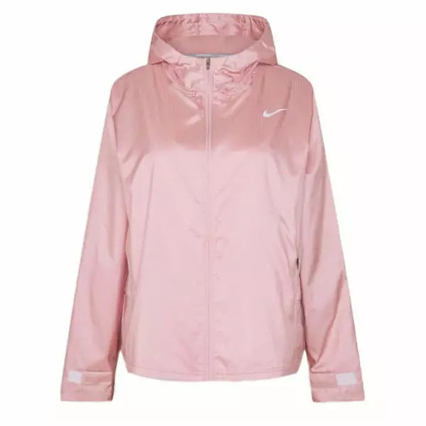 Nike pink and white windbreaker cheap