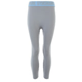 Gymshark Women's Logo 7/8 Training Leggings - Grey / Blue