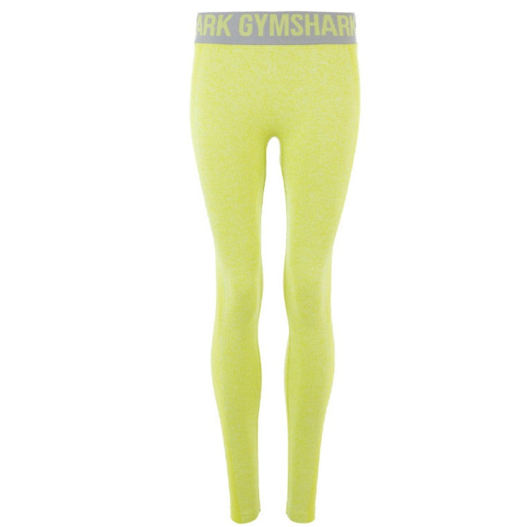 Gymshark Asymmetrical Leggings Navy/Yellow - $32 - From Bambi