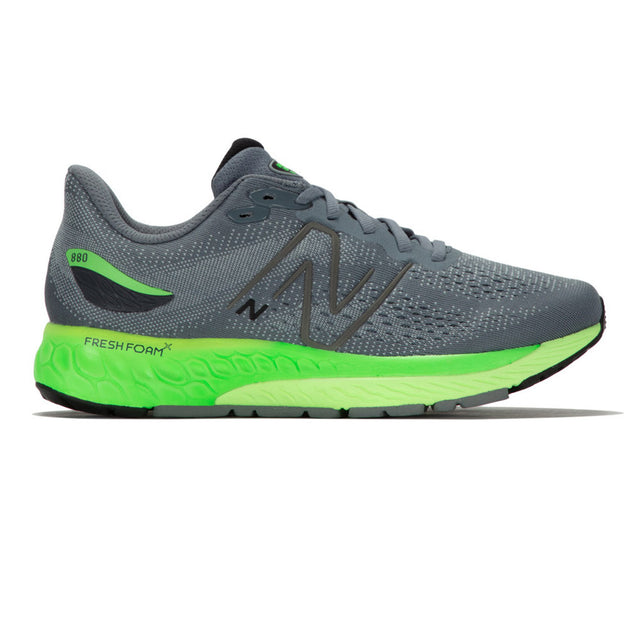 New Balance Fresh Foam 880v12 Running Trainers - Grey / Green