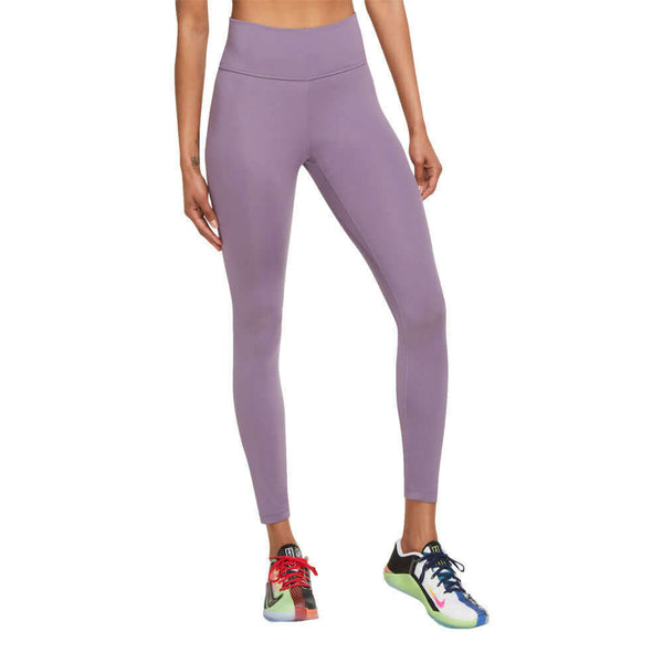 Nike Fast Womens 7/8 Running Tights CJ0596-557 Sanded Purple-Size Medium