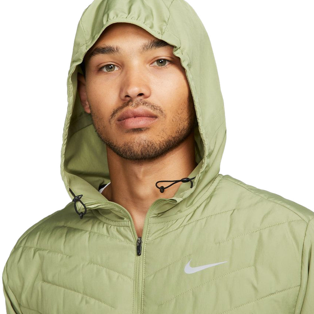 NIKE THERMA-FIT REPEL RUNNING JACKET - CROC GREEN