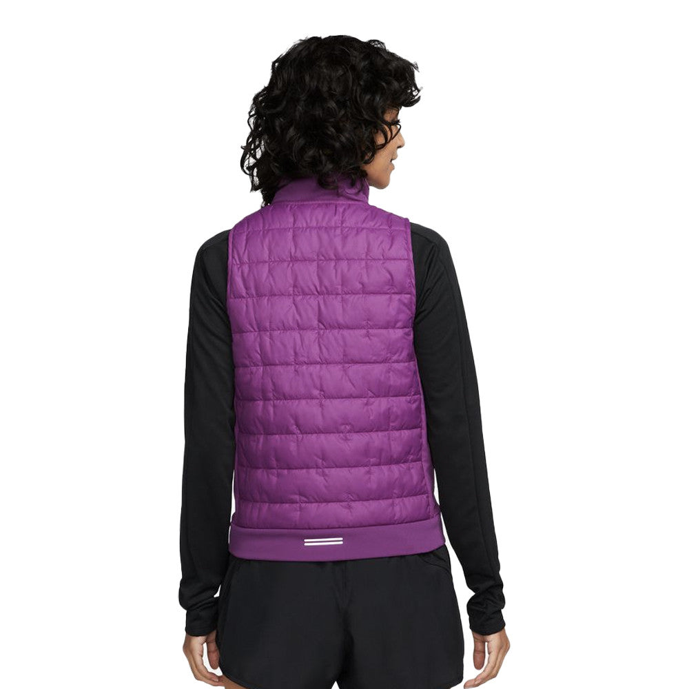 NIKE THERMA-FIT ADV DOWN-FILL WOMEN'S RUNNING GILET -  PURPLE