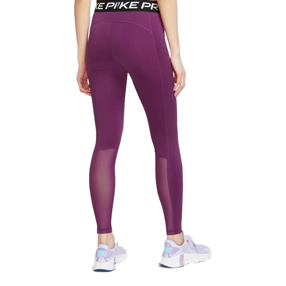 Nike Pro Deluxe Mesh Tight Purple