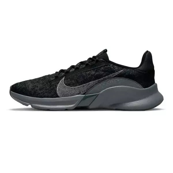 NIKE SUPERREP GO 3 NEXT NATURE FLYKNIT TRAINING SHOES TRAINERS - BLACK