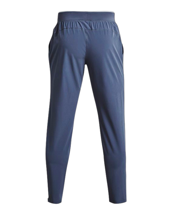 UNDER ARMOUR STORM RUN TRACK PANTS - BLUE GREY